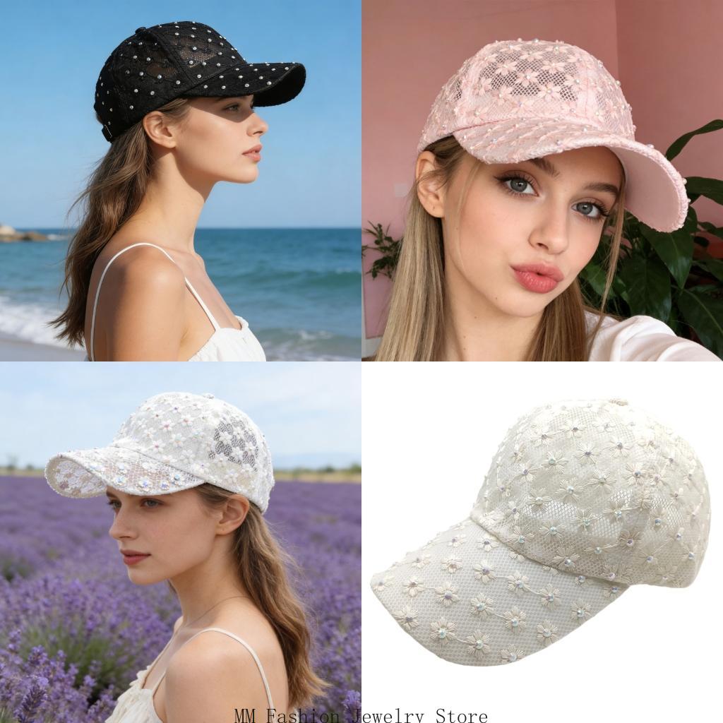 Outdoor Adventure Outfit - Casquette baseball polyvalente à imprimé floral,