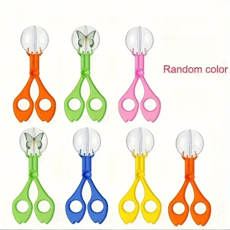 Outdoor Adventure Toys For Kids - Ciseaux attrape-insectes colorés à grandes perles,