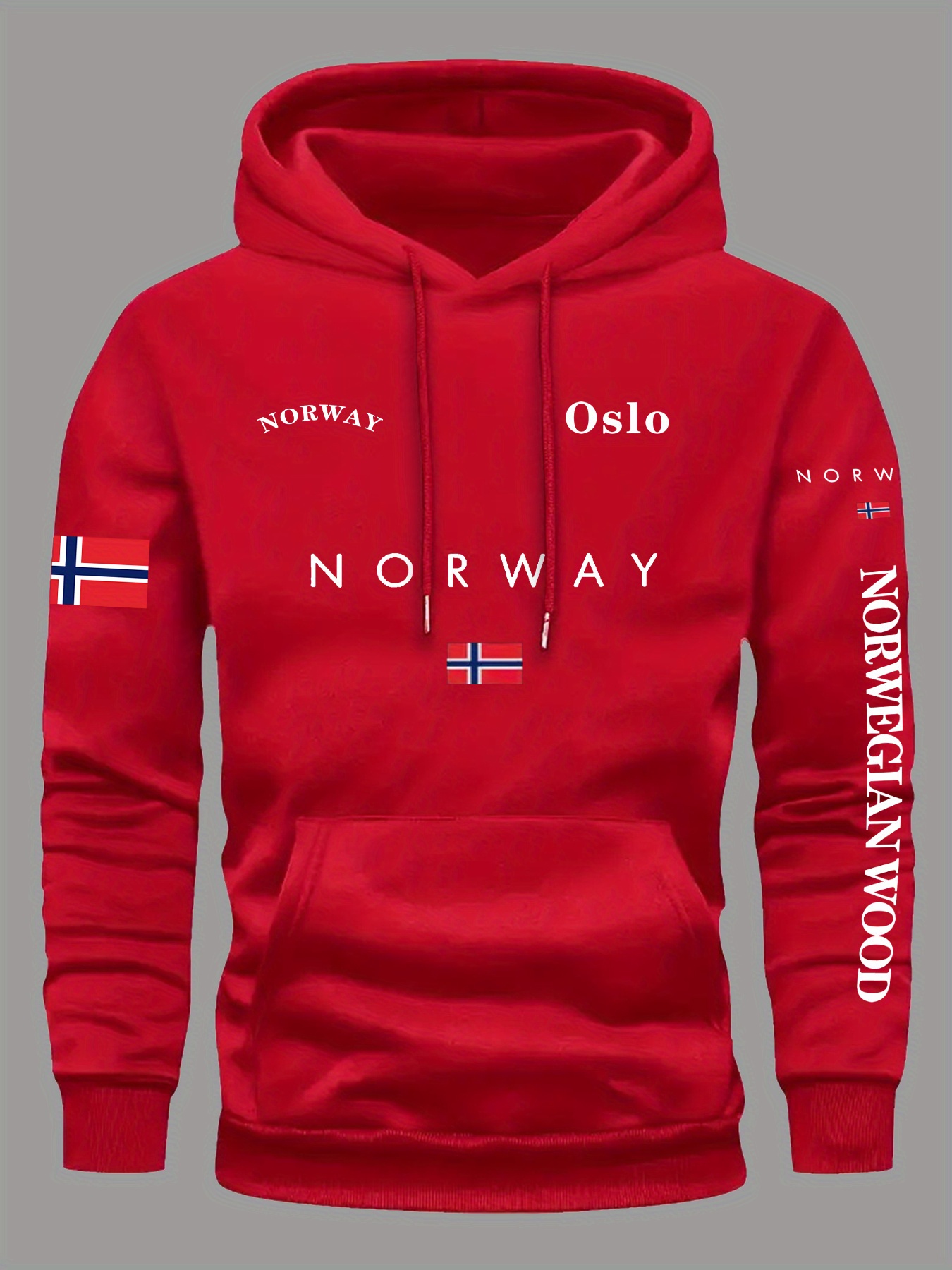 Outdoor Adventure Outfit - Sweat-shirt à capuche avec drapeau de