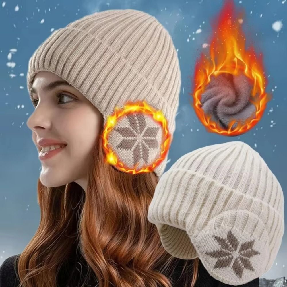 Outdoor Adventure Oa - Bonnet confortable thermique tricoté pour l'hiver,