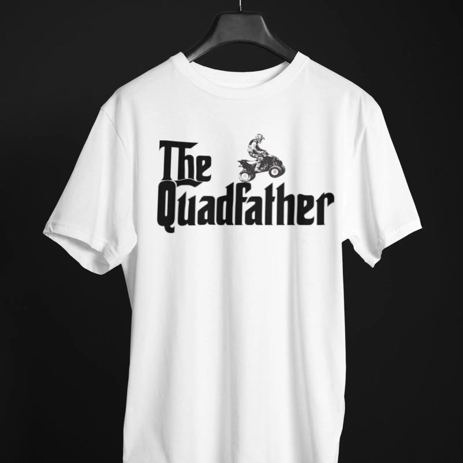 Outdoor Adventure Quad Biking - T-shirt drôle The Quadfather pour homme,