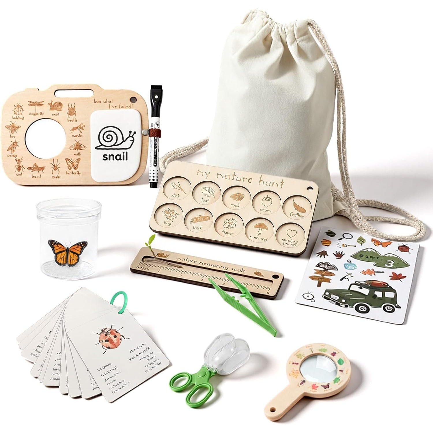 Outdoor Adventure Toys For Kids - Kit de capture d'insectes pour enfants