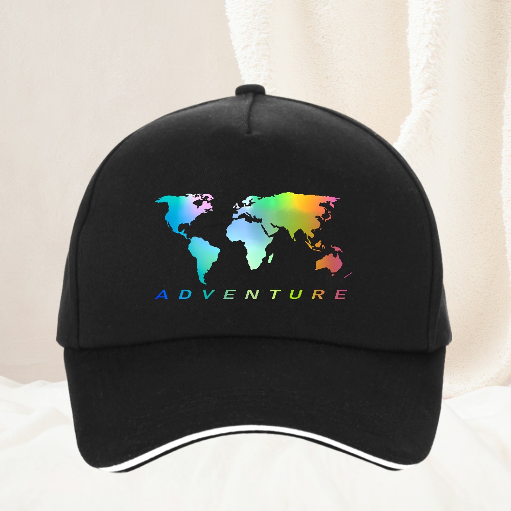 Outdoor Adventure World - Casquette de baseball avec impression de