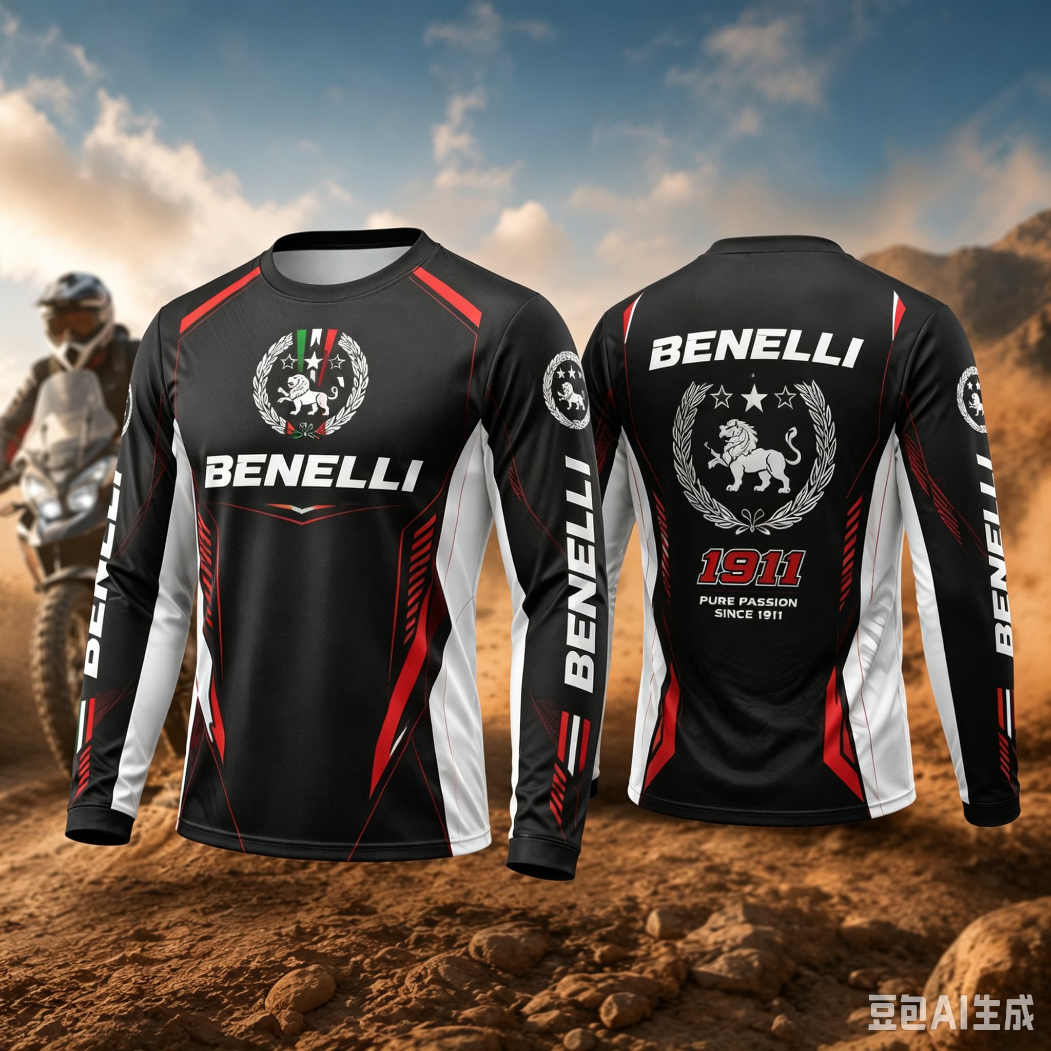 Outdoor Adventure Outfit - Nouveau T-shirt Benelli Rider 2027 à