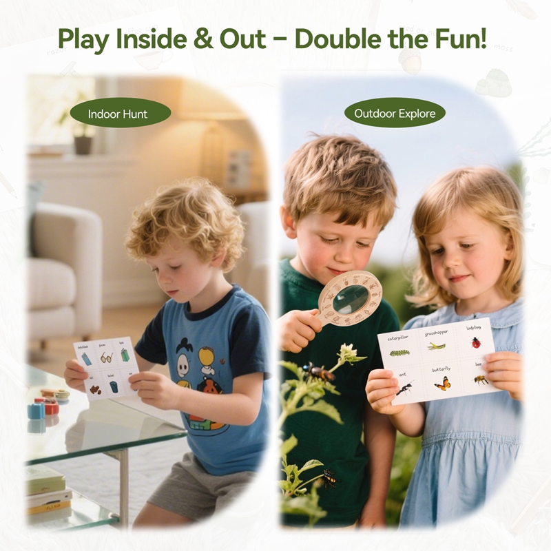 Jouets Montessori en bois, ens - Outdoor Adventure Toys For Kids avis et prix