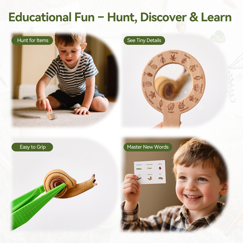 Jouets Montessori en bois, ens - Outdoor Adventure Toys For Kids avis et prix