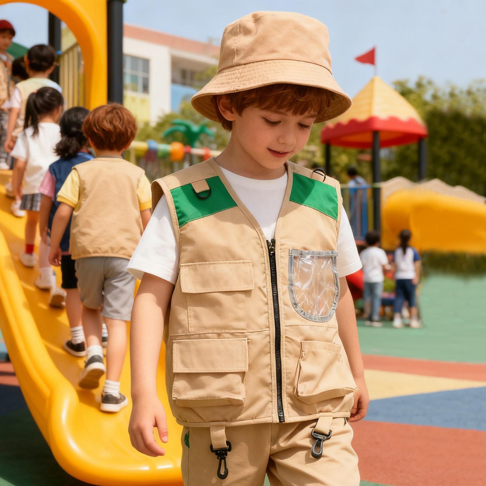 Ensemble chapeau et gilet d'ex - Outdoor Adventure Outfit avis et prix