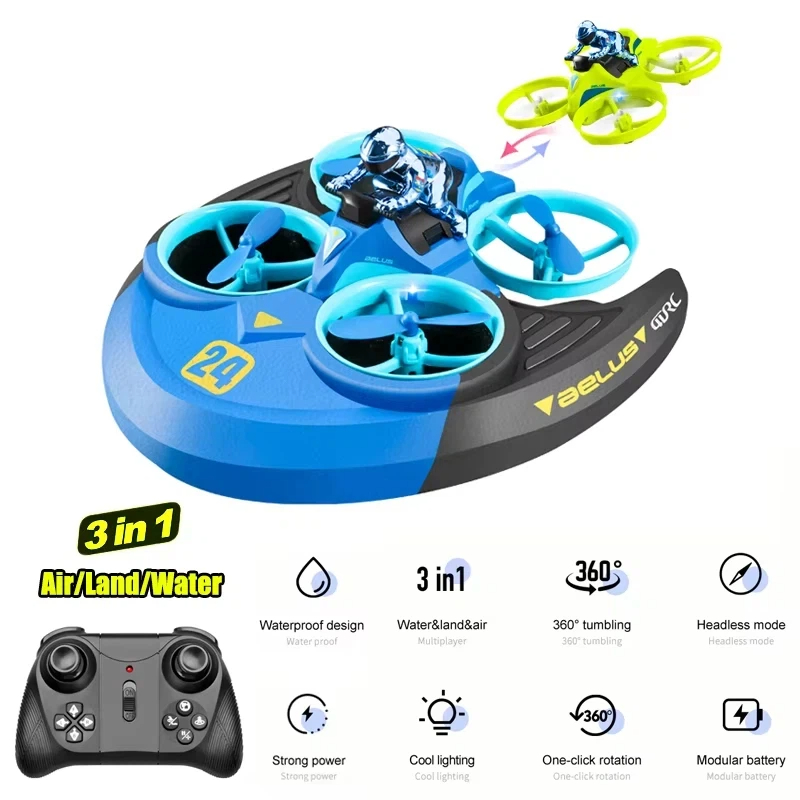 3-en-1 Land Air Sea RC avion h - Outdoor Adventure Toys For Kids avis et prix