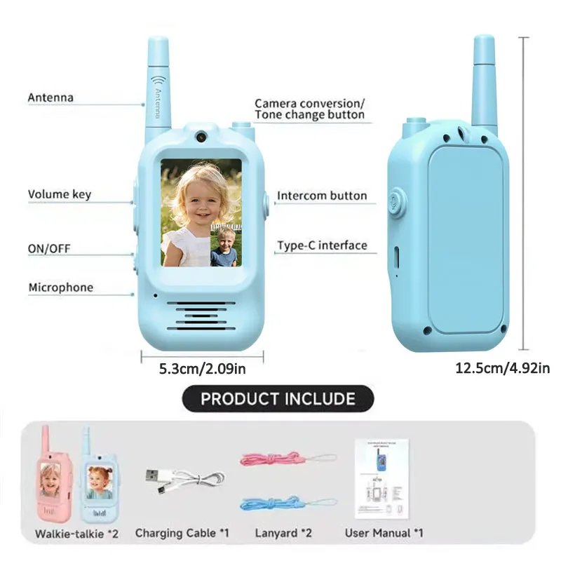 2 talkies-walkies vidéo pour e - Outdoor Adventure Toys For Kids avis et prix