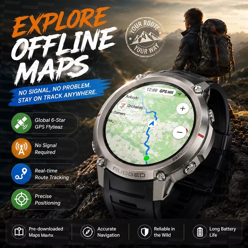 Montre intelligente GPS milita - Outdoor Adventure World avis et prix