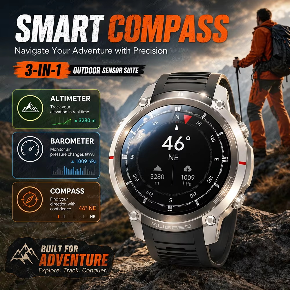 Montre intelligente GPS milita - Outdoor Adventure World avis et prix