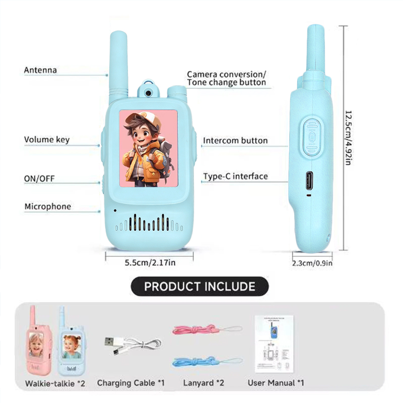 2 talkies-walkies vidéo pour e - Outdoor Adventure Toys For Kids avis et prix