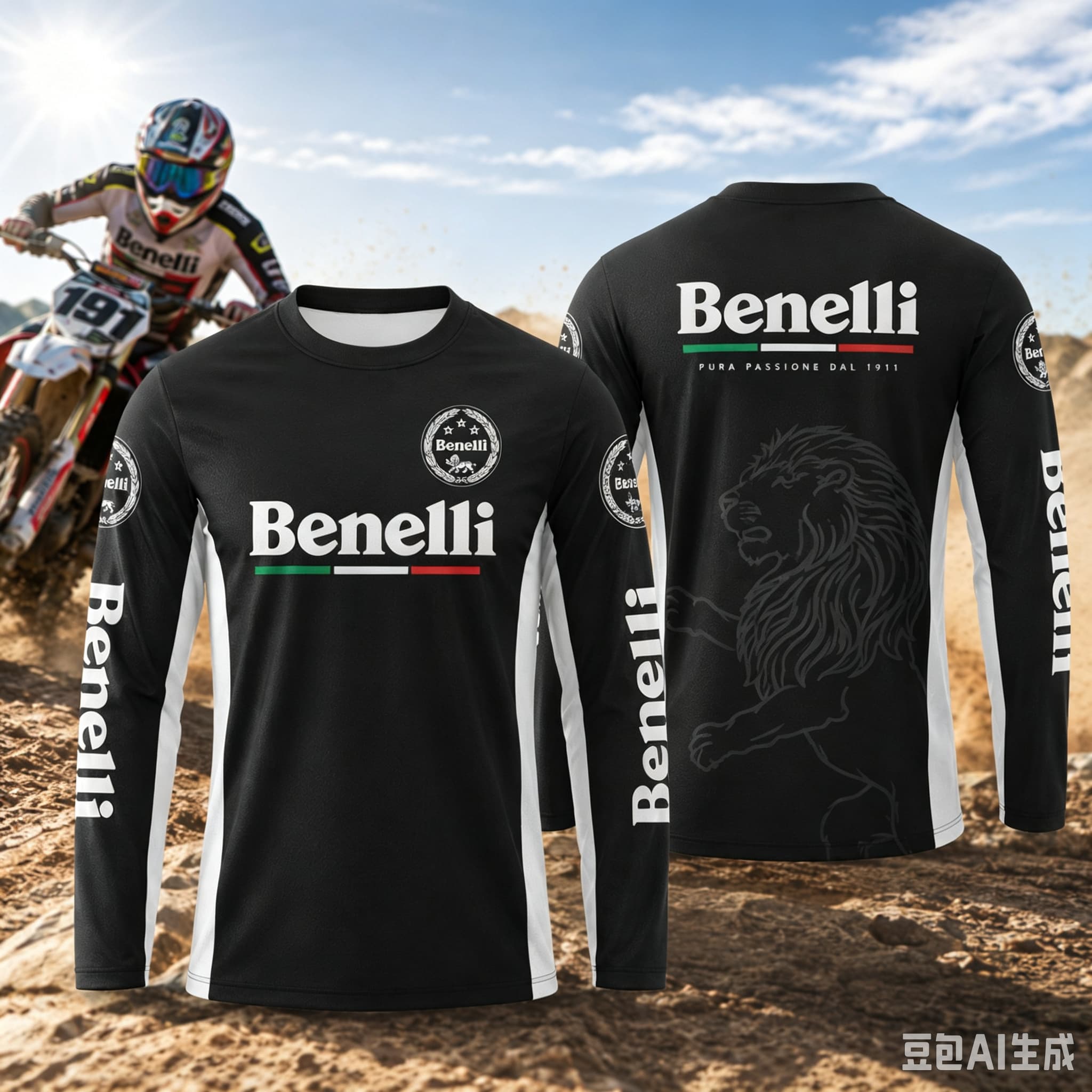 Nouveau T-shirt Benelli Rider  - Outdoor Adventure Outfit avis et prix