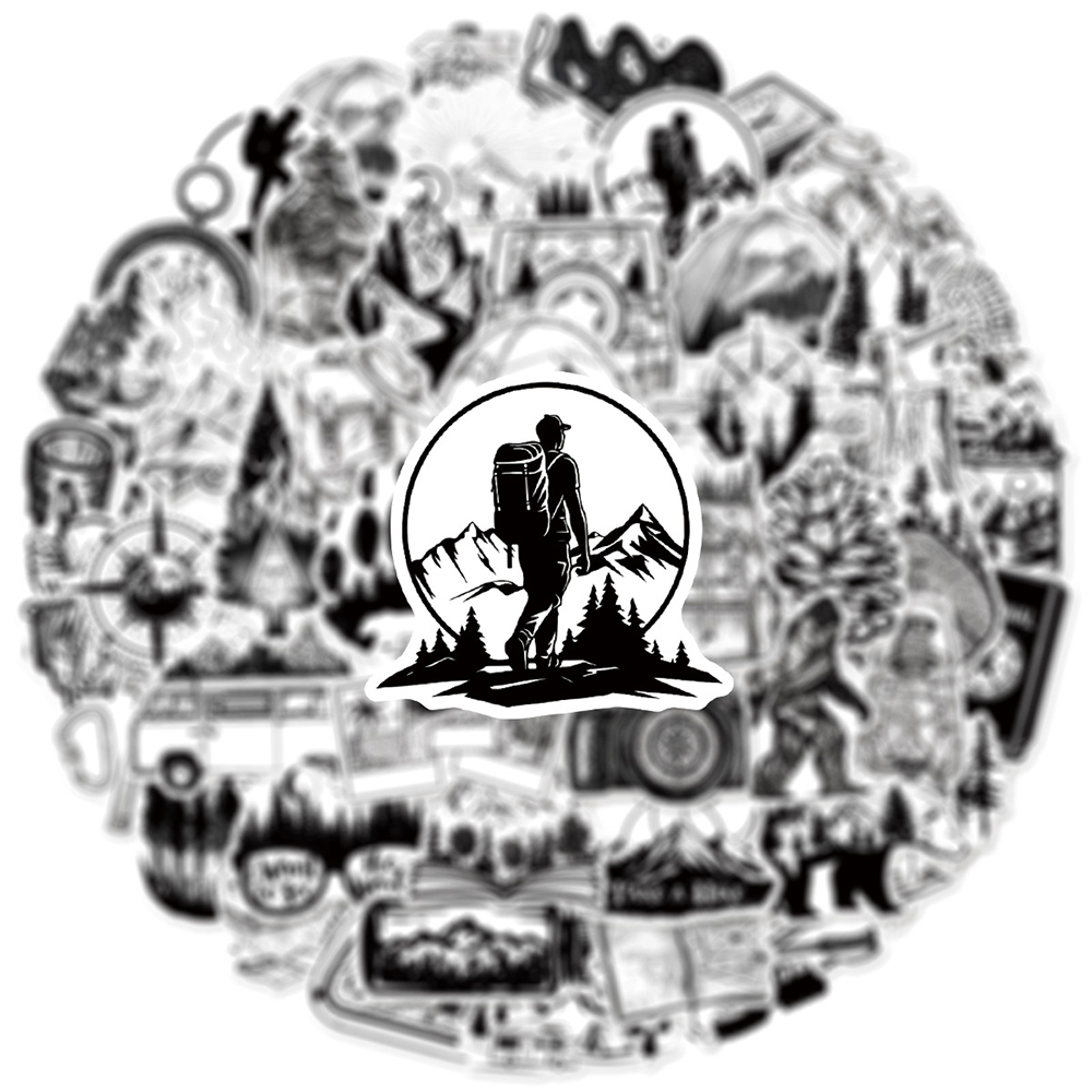 10/30/50pcs noir blanc aventur - Outdoor Adventure Toys For Kids avis et prix