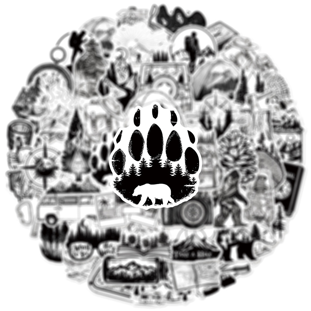 10/30/50pcs noir blanc aventur - Outdoor Adventure Toys For Kids avis et prix